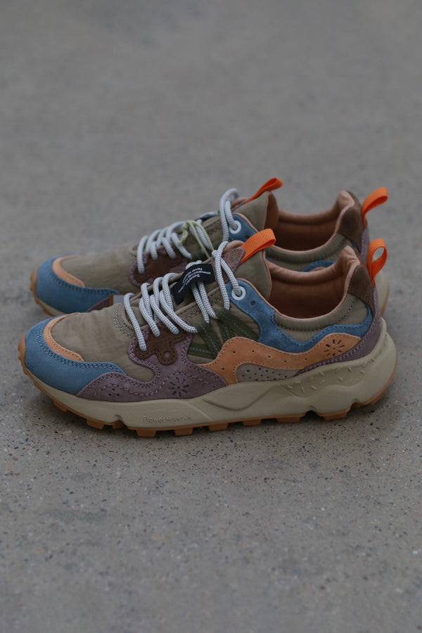 Flower Mountain/YAMANO 3 Hiking Shoes Series FM-FM63658-XALXYZ (Apricot/Dark Blue/Lilac) (FM63568)